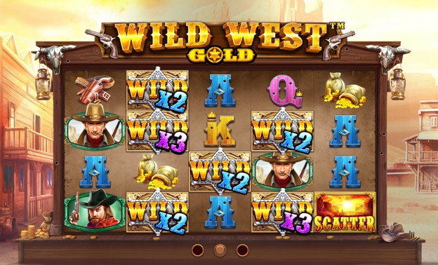 Wild West Gold 플레이 화면